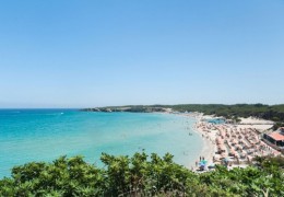 Torre dell'Orso spiaggia di sabbia bianca e mare cristallino